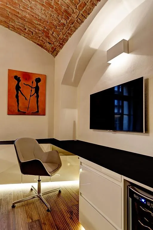 Living Showroom Jakubska Prága Apartman